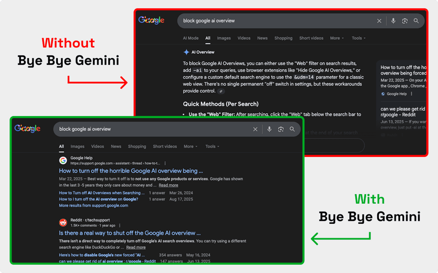 Bye Bye Gemini Screenshot 2