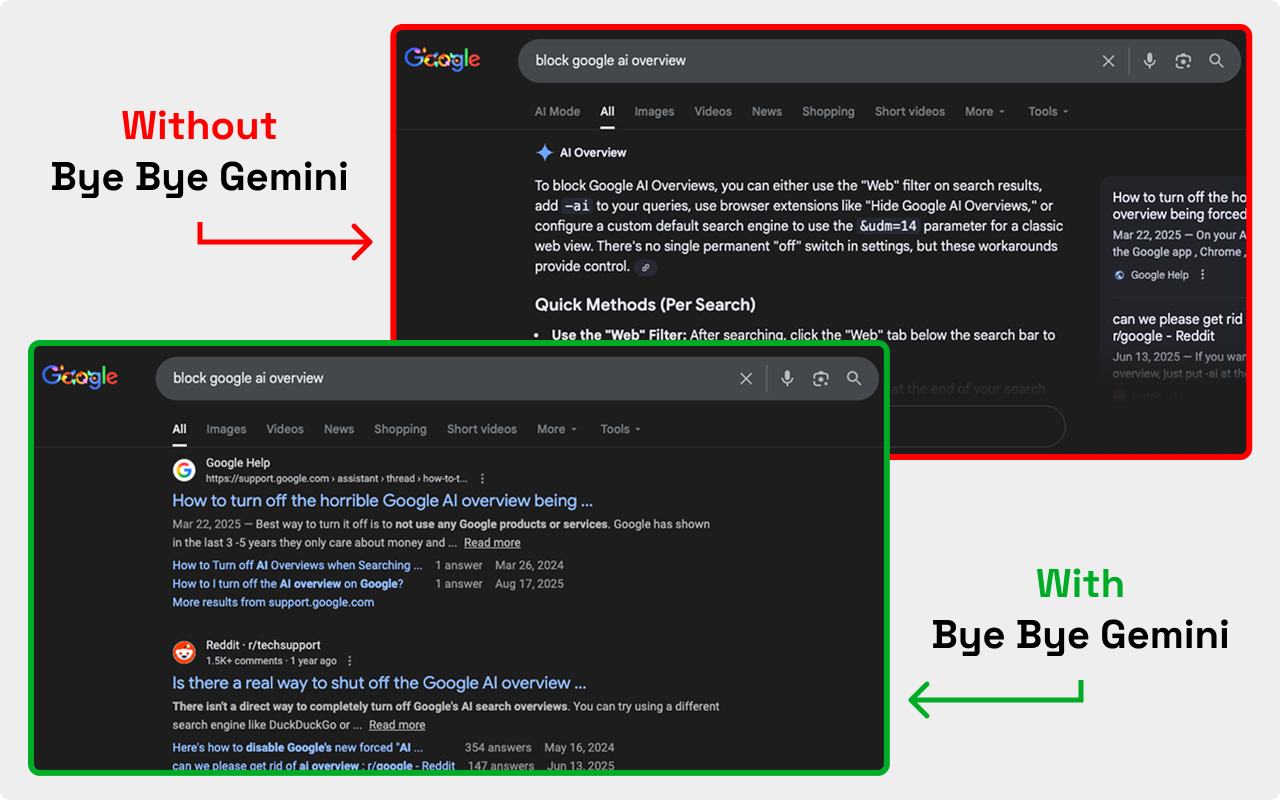 Bye Bye Gemini Screenshot 2
