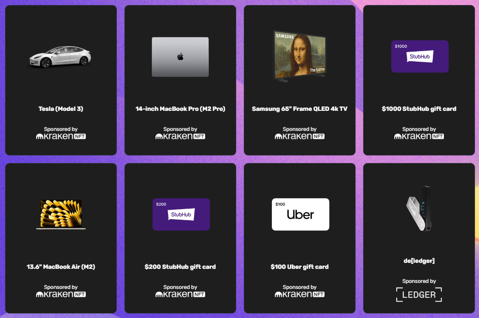 Early prize concept and value planning